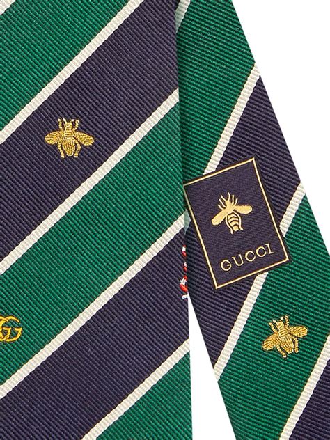 green gucci tie floral|gucci designer ties.